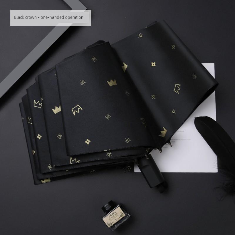 Fully Automatic Folding Umbrella for Women and Men, Small and Stylish Sunshade Umbrella, Dual-Purpose Sun Protection and Uv Protection Umbrella