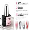 Gradient Brightening No-Wipe Matte Strengthening Gel Nail Adhesive