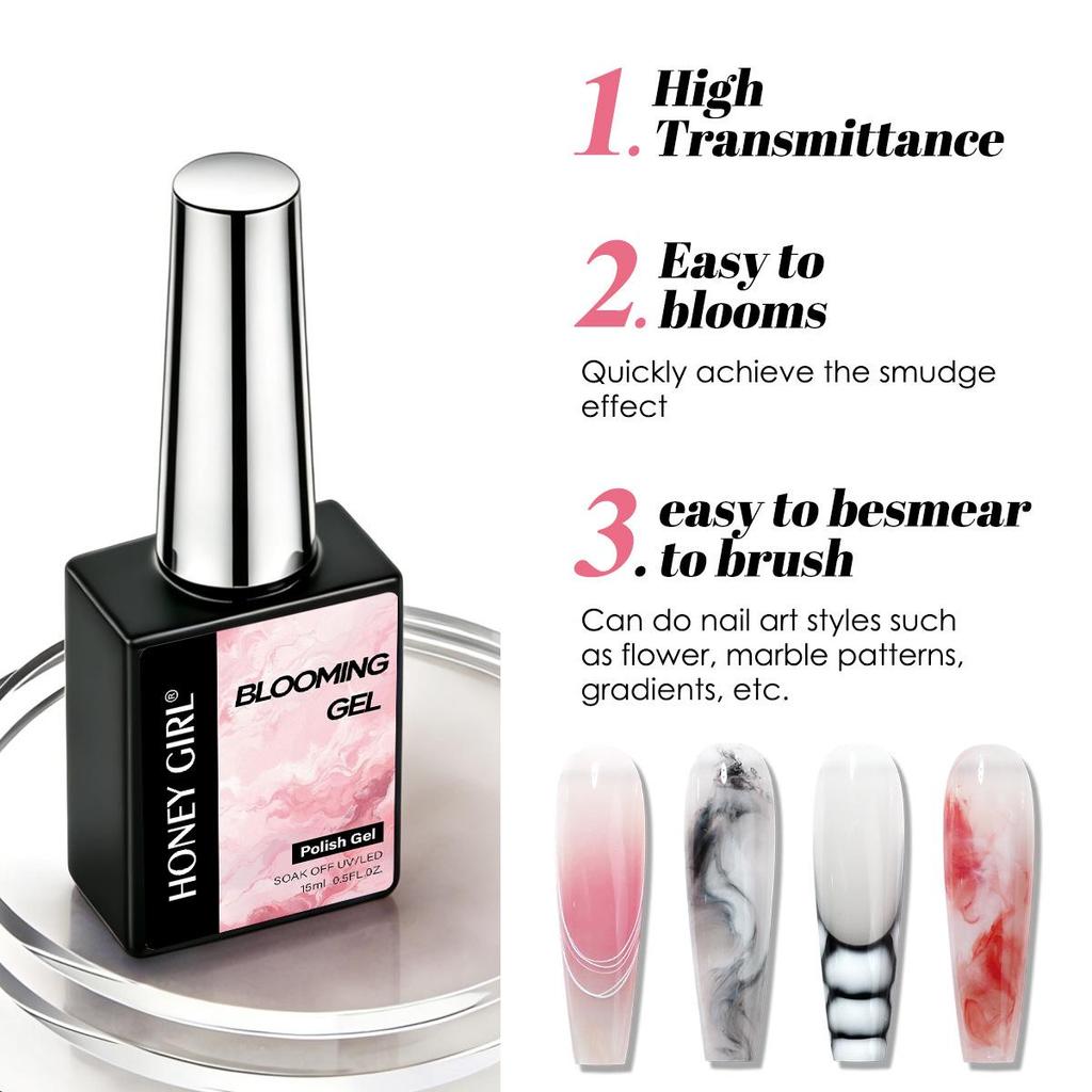 Gradient Brightening No-Wipe Matte Strengthening Gel Nail Adhesive