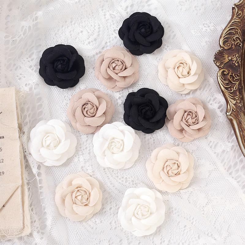 10Pcs Rose Artificial Flowers Heads Home Decor Marriage Wedding Decoration Fake Flowers DIY Craft Wreath Scrapbook Accessories