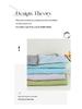 Cooling Ice Silk Summer Quilt - Lightweight, Washable, Solid Color for Single/Double Beds