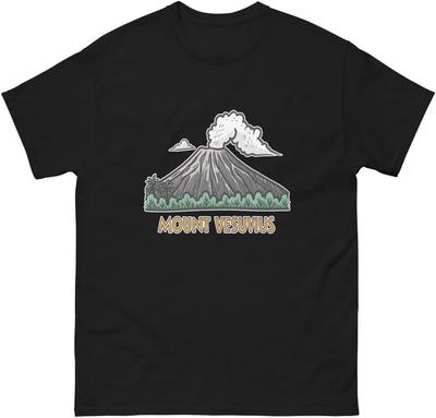 Mount Vesuvius Attraction Landmark Travel T-Shirt