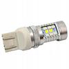 W21/5W Led Żarówka 7443 12V Canbus Biało-Czerwona, Dwukolorowa Mocna