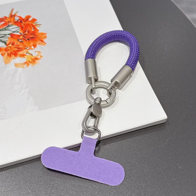 Short Portable Lanyard Pickup Chain Wrist Chain Anti-Lost Lanyard Universal Phone Case With Clip Lanyard Phone Accessories