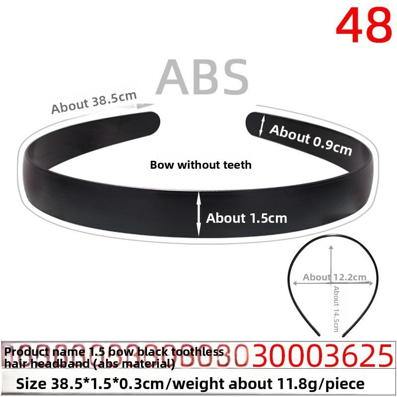 Smooth Rough Hair Band Base PlateToothless Gray-white Rough Hair Band Long Hair Accessory