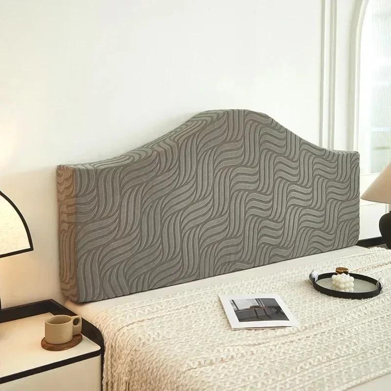 120/150/180/200/220cm Full-inclusive Bedhead Cover Solid Color Bedside Backrest Protection Headboard Dust Cover Bedroom Decor