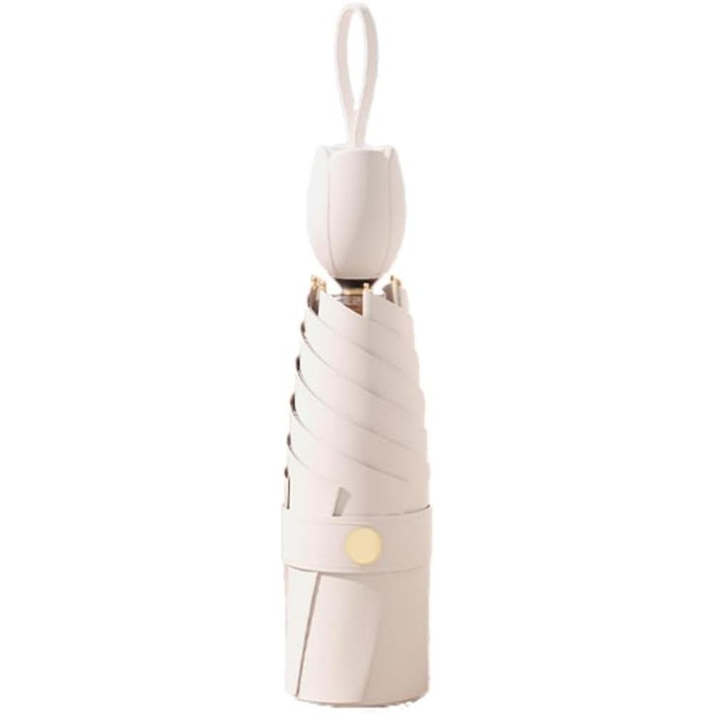 Mini Umbrella For Purse, Small Travel Umbrella Compact Waterproof Umbrella for Light Rain, Suitable for Women Purse and Pocket