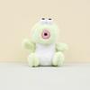 Cute Fluffy Dinosaur Plush Toy Keychain Adorable Stuffed Animal Doll Charm For Bags