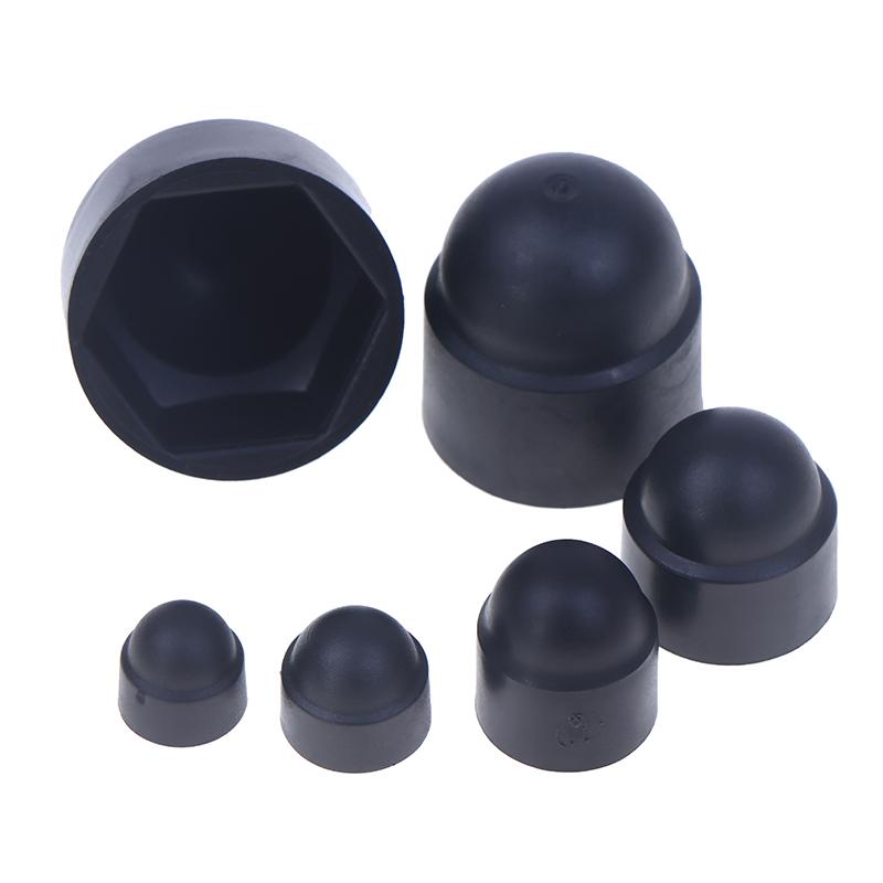 10Pcs M4 M5 M6 M8 M10 M12 Bolt Nut Dome Protection Caps Covers Exposed Hexagon Plastic Screw Protection Covers