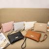 Bolso pequeño de cuero para mujer, bolso de mano, bolso de mano, bolso de sobre