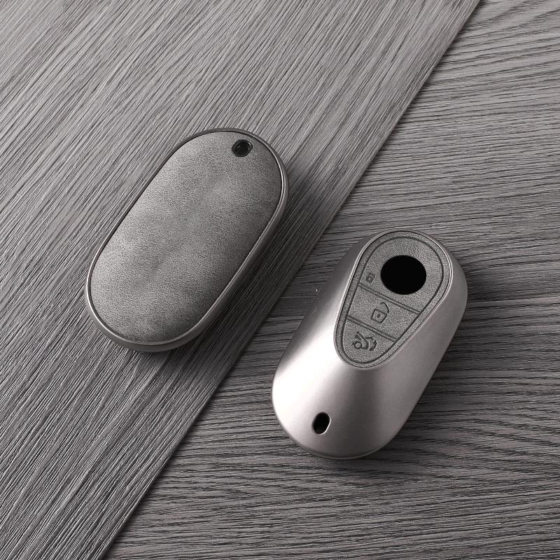 

Portable Key Case For Mercedes Benz C E S Class Glc W206 W223 W214 E300 C260 C300 S450 S500 S400 Remote Car Key Case Cover Fob