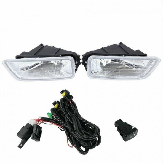 For 2004 2005 2006  2007 2008 Acura TL 4DR Front Bumper Fog Lights Lamp W/wiring