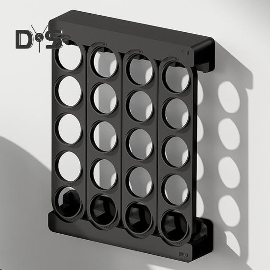 20-Slot Coffee Pods Holder Large Capacity Storage Rack for K Cups BPA-Free Coffee Capsule Display Cabinet for Countertop Drawer