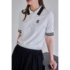GOXO Classic Logo Polo T shirT whiTe