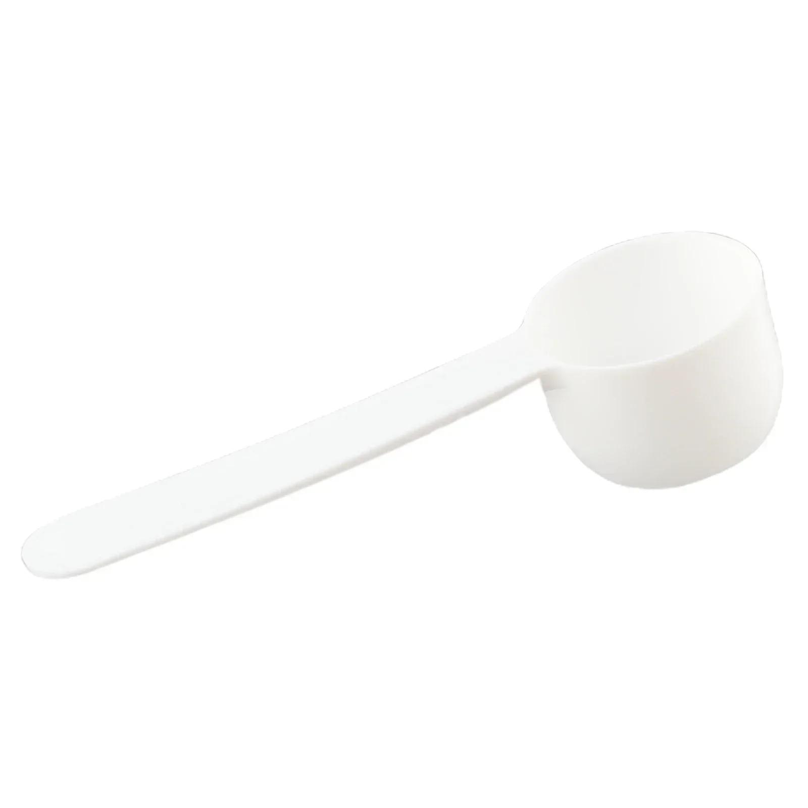 50/100pc 5g White Plastic Measuring Spoon Gram Scoop Food Baking Medicine Powder Milk  Coffee Tea Multifunctional Spoons