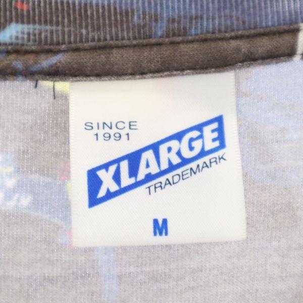 XLARGE made in Japan Short sleeve Crew neck T-shirt M Brown Men's Used