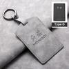 Sheepskin Leather Car NFC Card Samrt Key Case Cover Protector Shell For FAW Hongqi HS7 HS5 H7 H9 E-HS3 2019 Keychain Accessories