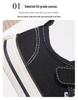 2025 Spring/Autumn Boys' Classic Canvas Shoes with Velcro for Kids - Skate and Kindergarten Shoes, Korean Style