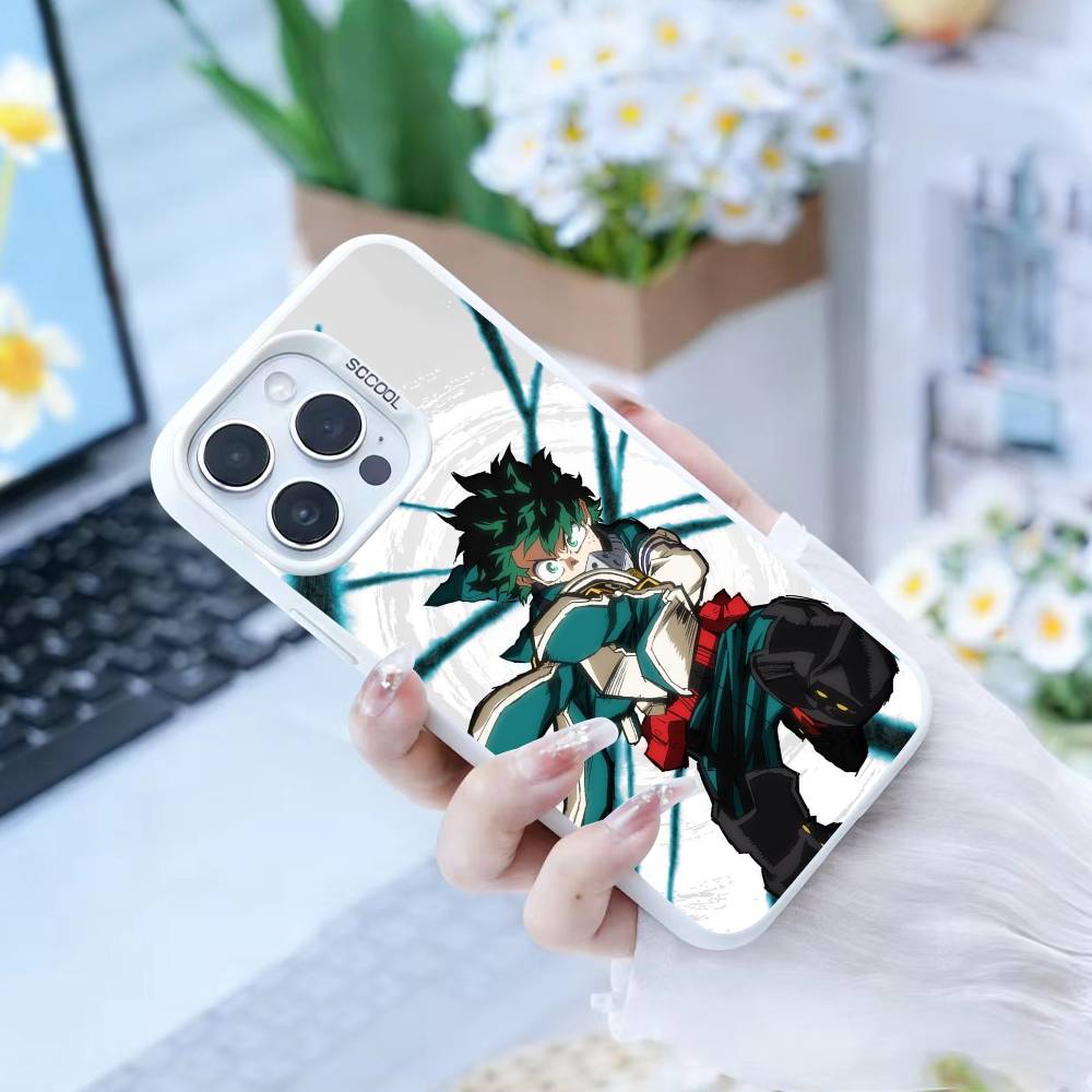Katsuki Bakugo p-Hero Academia Phone Case For iPhone 17,16,15,14,13,12,Pro MAX Black Matte Shockproof Cover