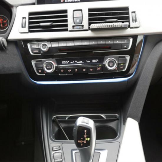 For BMW 3&4Series F30 LCI Radio Trim LED Dashboard Center Console AC Panel Light