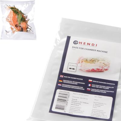 Vacuum Packaging Bags 140x200mm 100pcs Hendi 970607