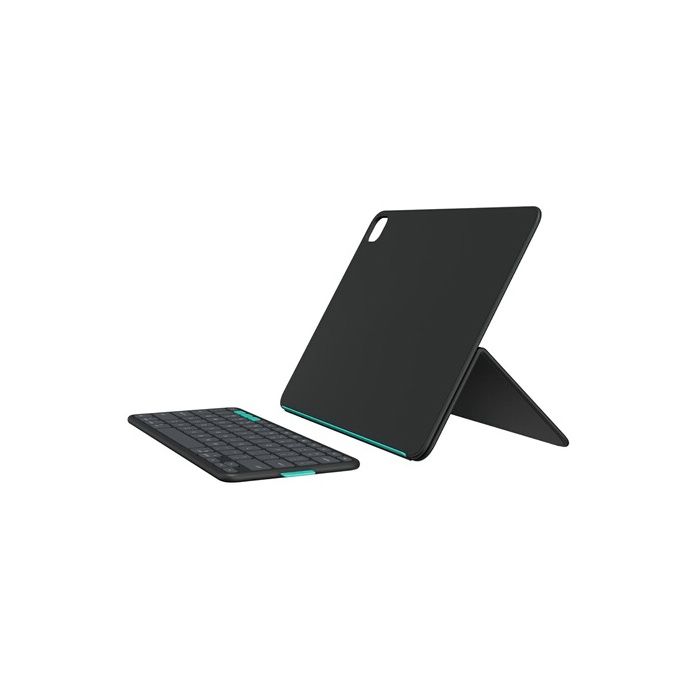 Accessoires Tablette Logitech Flip Folio, étui clavier pour iPad Pro 13 pouces (M4) et iPad Air 13 pouces (M2 et M3) (2024, 2025) -