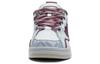 Li Ning Wave Golden Slip Resistant Abrasion Resistant Low top Skateboard Shoes Men's White Red AECS073-6