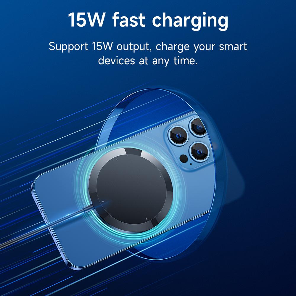 2v1 magnetický držák bezdrátové nabíječky do auta pro iPhone 13 12 Pro Max 12 13 15w magnetický držák na telefon Airvent s rychlým nabíjením