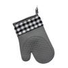 Silicone Anti-Scald Oven Gloves - Heat Resistant, Non-Slip, High-Temperature Kitchen Baking Gloves