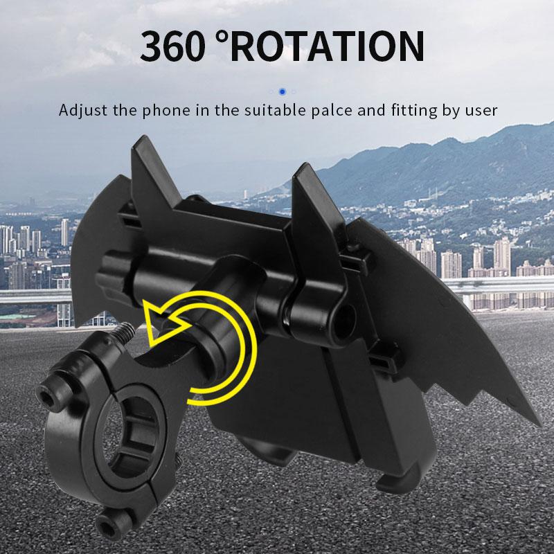 TIEQI Aluminium Alloy Mobile Phone Holder Bike Motorcycle Cell Phone Holder Motorcycle Accessories