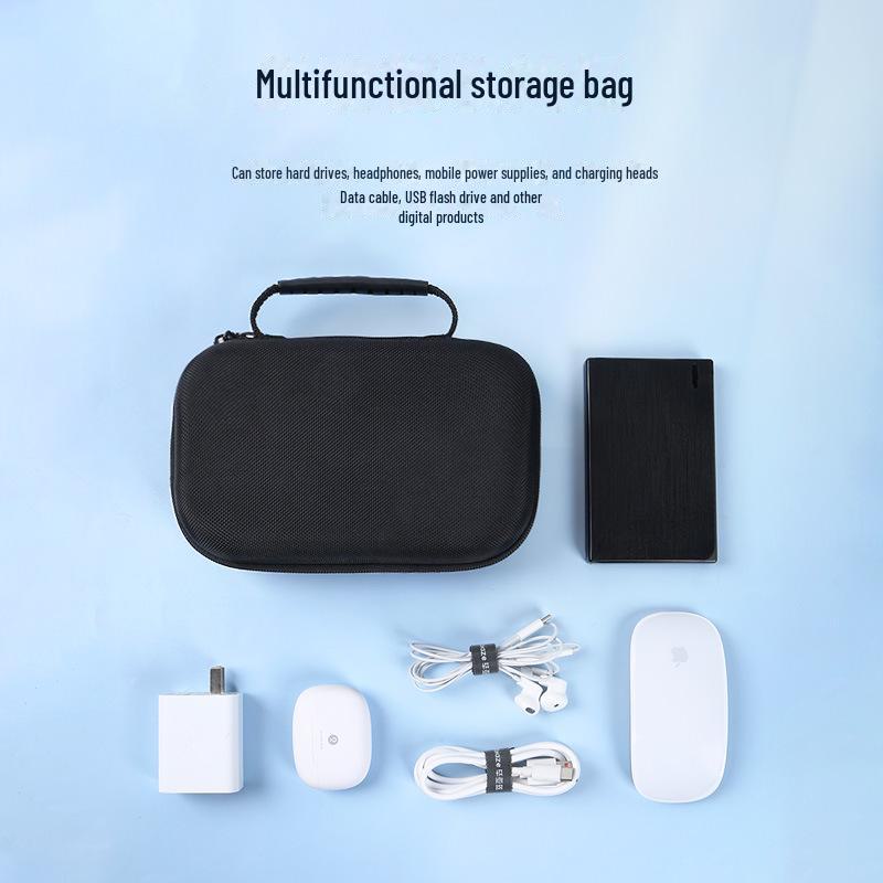 Biaz Travel Digital Storage Bag: Power Cable, Mouse & Hard Disk Protection
