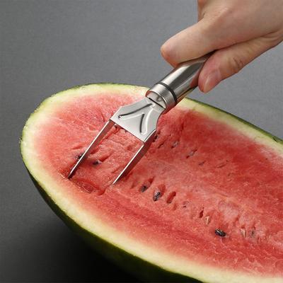Mulino a vento in acciaio inossidabile Taglierina per anguria Artefatto Insalata di frutta Affettatrice Strumento per taglierina Anguria Digger Accessori da cucina Gadget