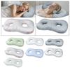 Ear Piercing Pillow Comfortable with 2 Holes Soft Support Pillow for Wearing Earrings Earplugs Piercings Relaxation Headphones