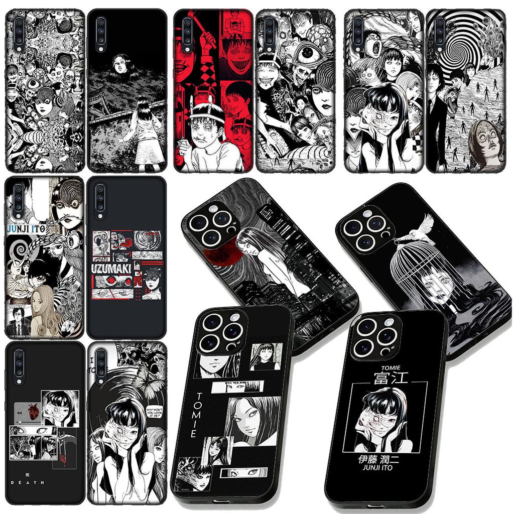 Junji Tomie Ito Collection Phone Case for Xiaomi Redmi 15C 15 A5 9A 9C NFC 9T Note 9 8 8T Protective Cover