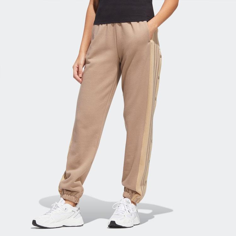 Adidas Originals Adibreak Pant Side Button Casual Retro Sports Pants Knitted Women Pants Pink HH9459