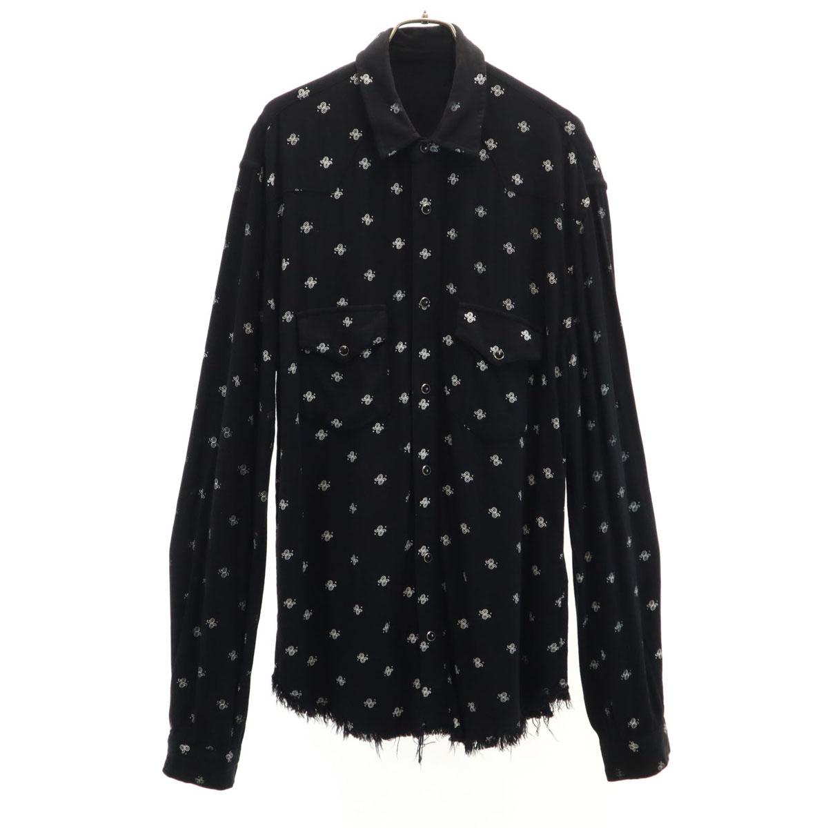 

AMIRI Made in USA Overall handle Long sleeve Western shirt L black Men s Used