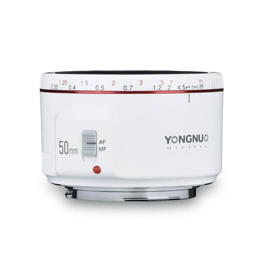 YONGNUO YN50mm F1.8 II DSLR Lens Auto Focus Large Aperture Super Bokeh Effect Compatible with Canon EOS 70D 5D3 600D Cameras