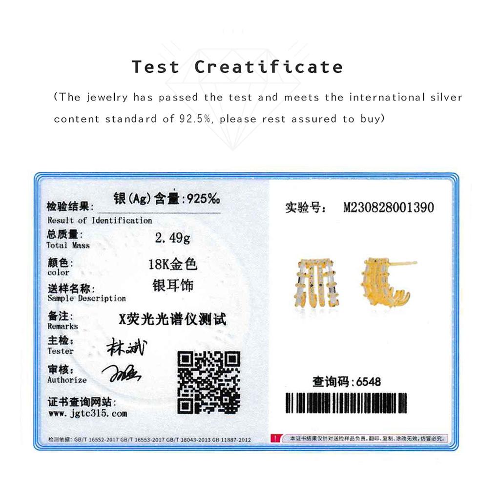 ANDYWEN 925 Sterling Silber Gold Vier Kreis Creolen Zirkon CZ Piercing Ohrring Rock Punk Clips 2023 Valentinstag Geschenk