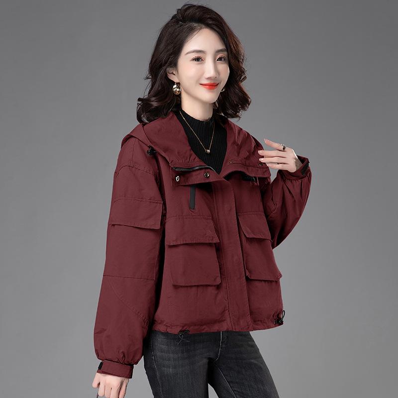 Damen Lässige Kapuzen Baumwolljacke: 2024 Wintermode, Lockere Passform, Warm, Altersreduzierender Parka.