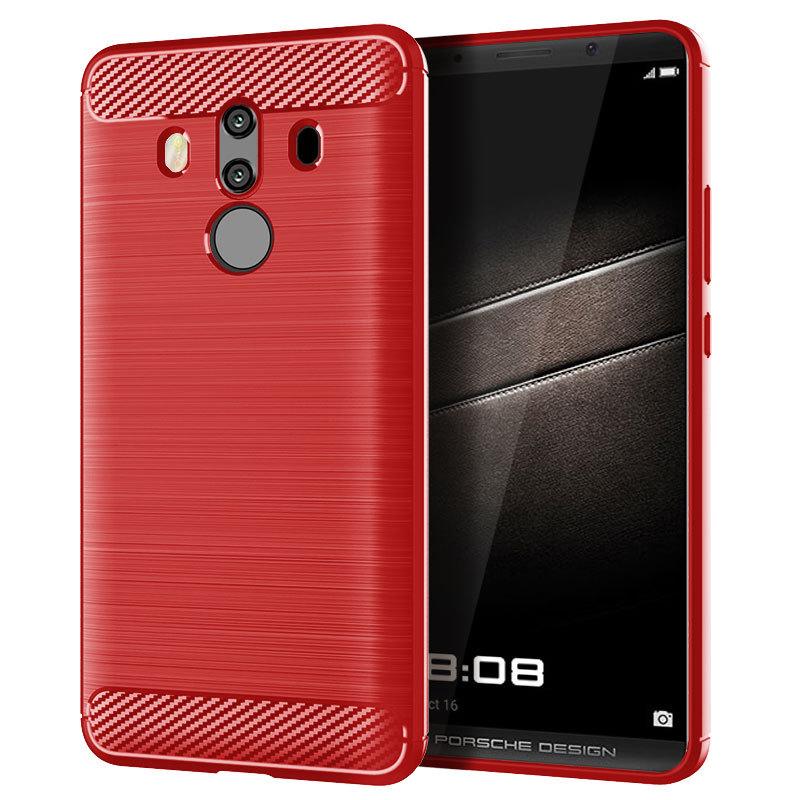 Applicable To Huawei Mate11 Porsche Mobile Phone Case Mate11 Porsche Protective Case, Brushed Anti-drop Soft Case