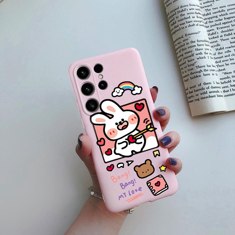 

For Samsung S23 Ultra Phone Case Cover New Painted Silicone Soft Back Shell For Samsung Galaxy S23 Ultra Cases S 23 Ultra Fundas Samsung S23 Ultra&phone series(6.8 )