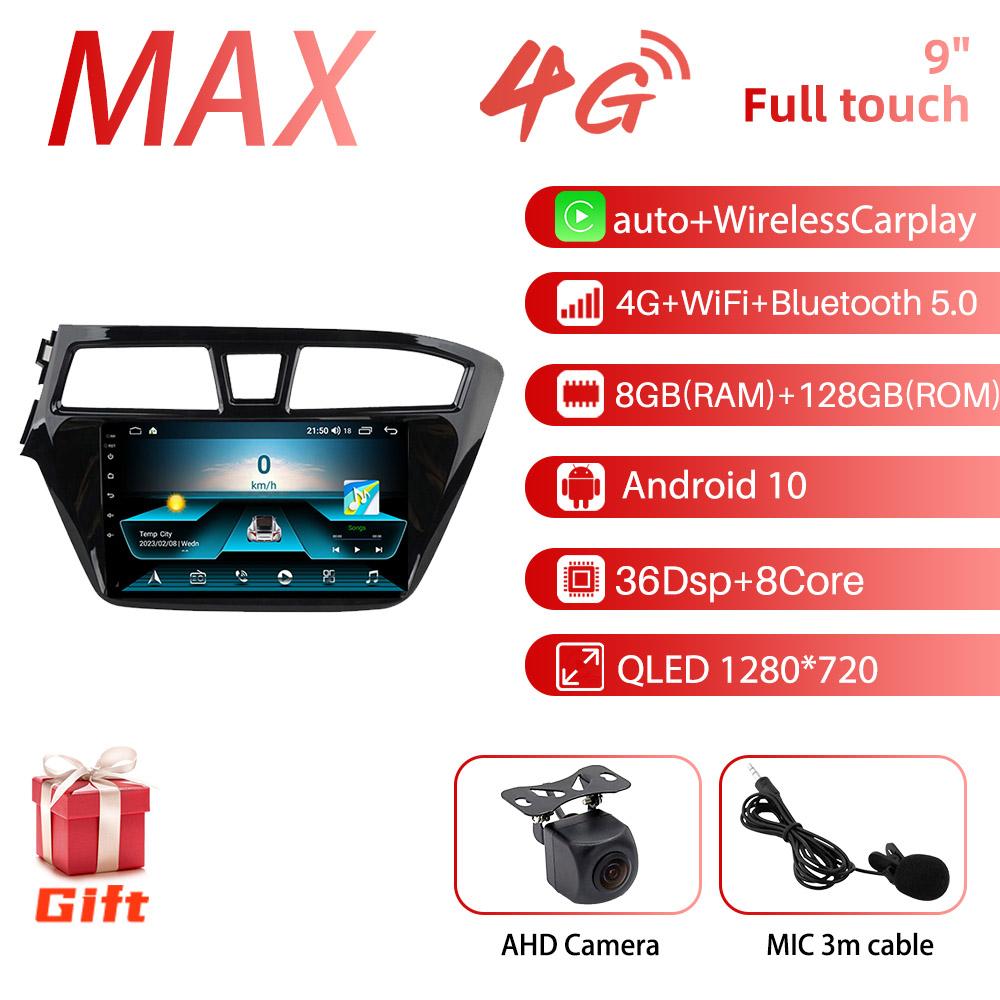 2 Din Android Car Radio Stereo for Hyundai I20 2014 - 2017 Left Hand Multimedia Player WIFI Navigation Autoradio GPS Head Unit