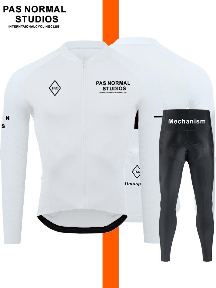 Spring and Summer Competitive Tight-fitting Version Cycling Suit, Thin Breathable and Quick-drying Long-sleeved Cycling Suit