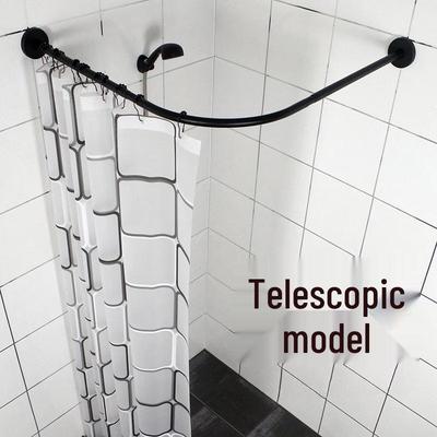 Tringle Courbée pour Rideau de Douche en Acier Inoxydable