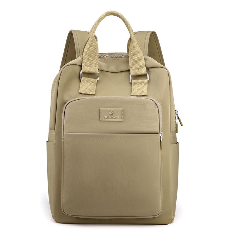 Рюкзак женский Новая мода Универсальный Повседневный Женский Рюкзак Дорожная сумка Легкий Нейлоновый Студенческий Двойной Рюкзак