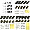 Boat Motorcycle ATV Electrical Wire Connector Terminal Plug 4/3/2 Pin IP68 15KIT