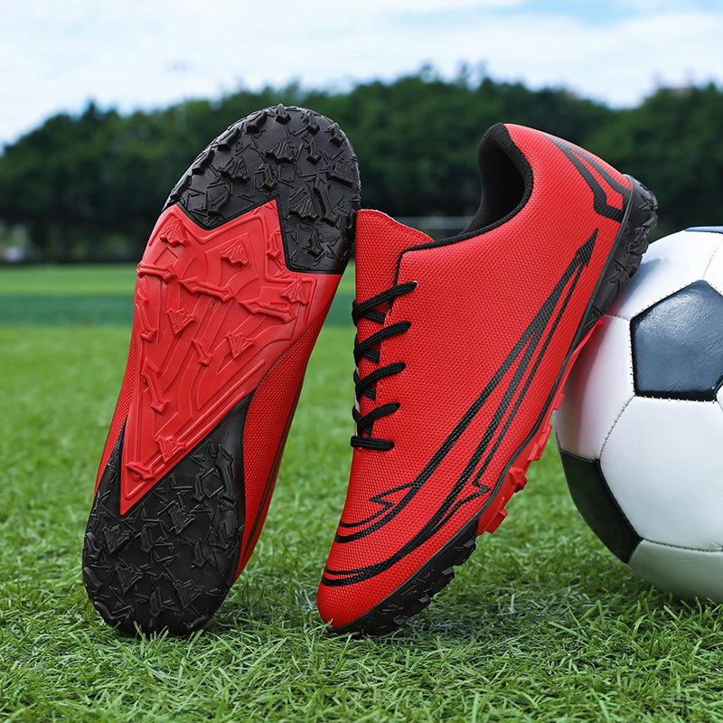 Neue rutschfeste Fußballschuhe für Erwachsene mit Stollen für Herren und Damen, professionelles Training, Kindersportschuhe, Low-Top-Jugendsportschuhe