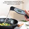 Multi Angle Meat Cooking Thermometer Instant Read Magnetic Suction Cup ABS Widely Used with Folding Probe