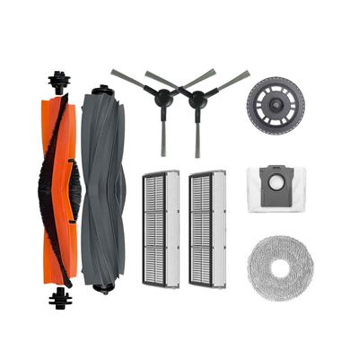 Accessories For Dreame Bot X30 Ultra / L10s Pro Ultra Vacuum Cleaner Spare Parts Replacement Kit,Main Brush,Brush Cover,Dust Bags,Filter,Mop Rags