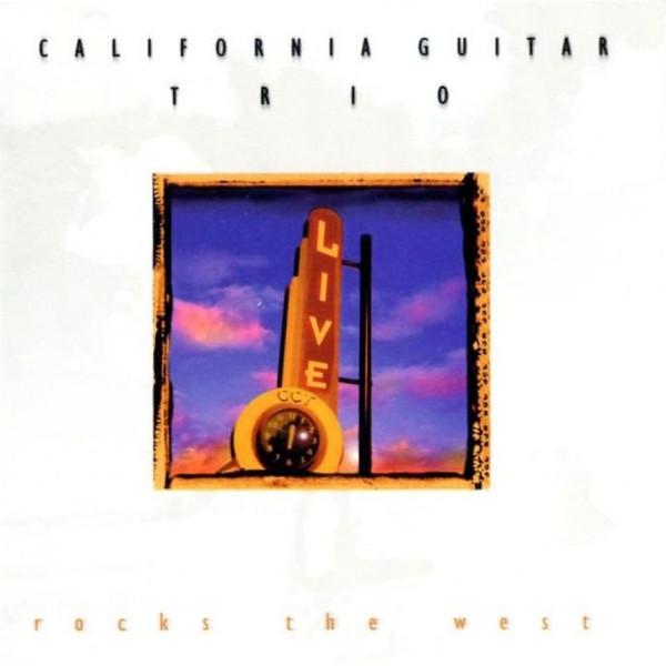 

CD CALIFORNIA GUITAR TRIO - Rocks The West DGM0003 Discipline Glob 2000 US Рок Б/У